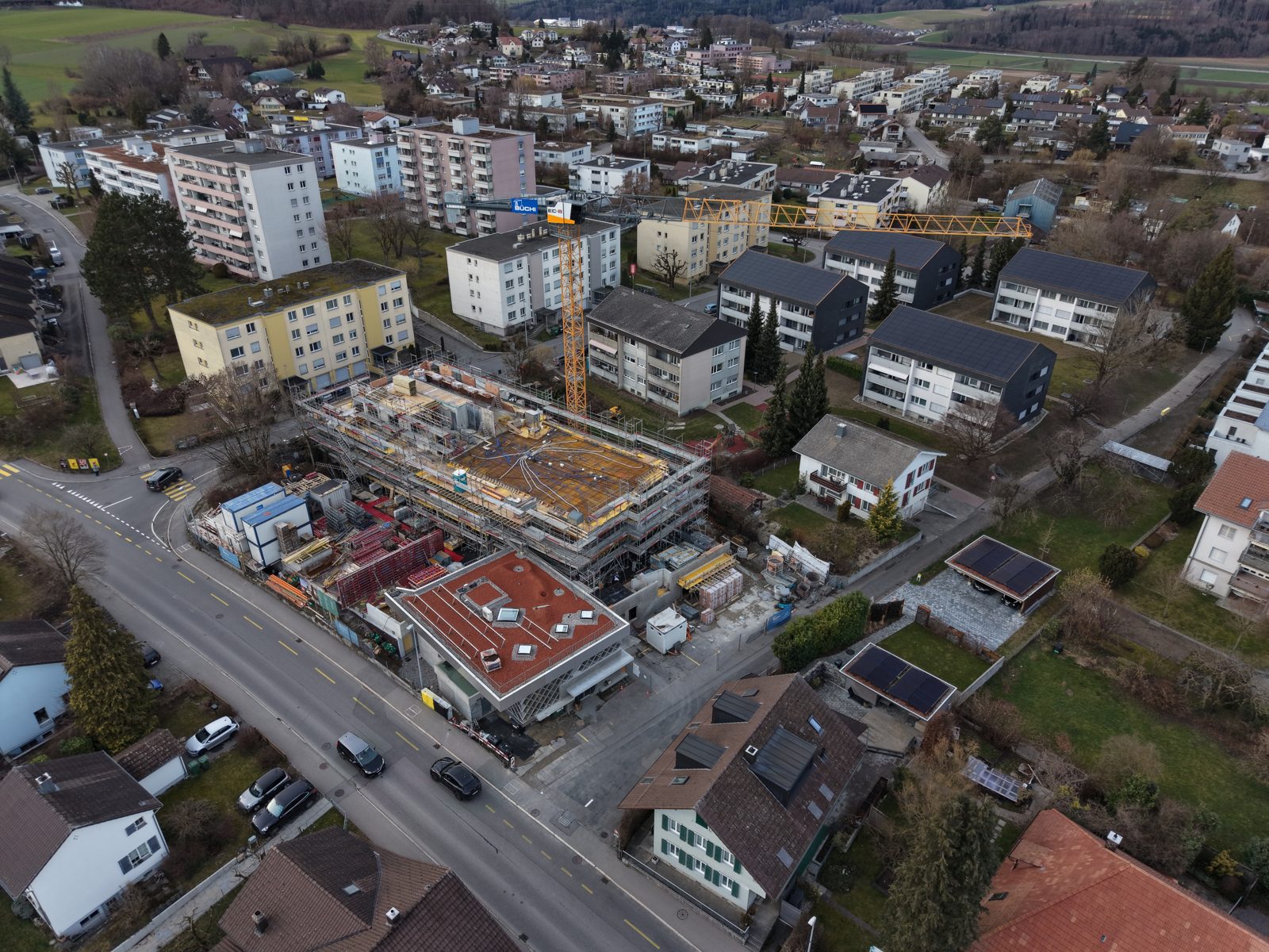 Baustellendokumentation aus der Luft
